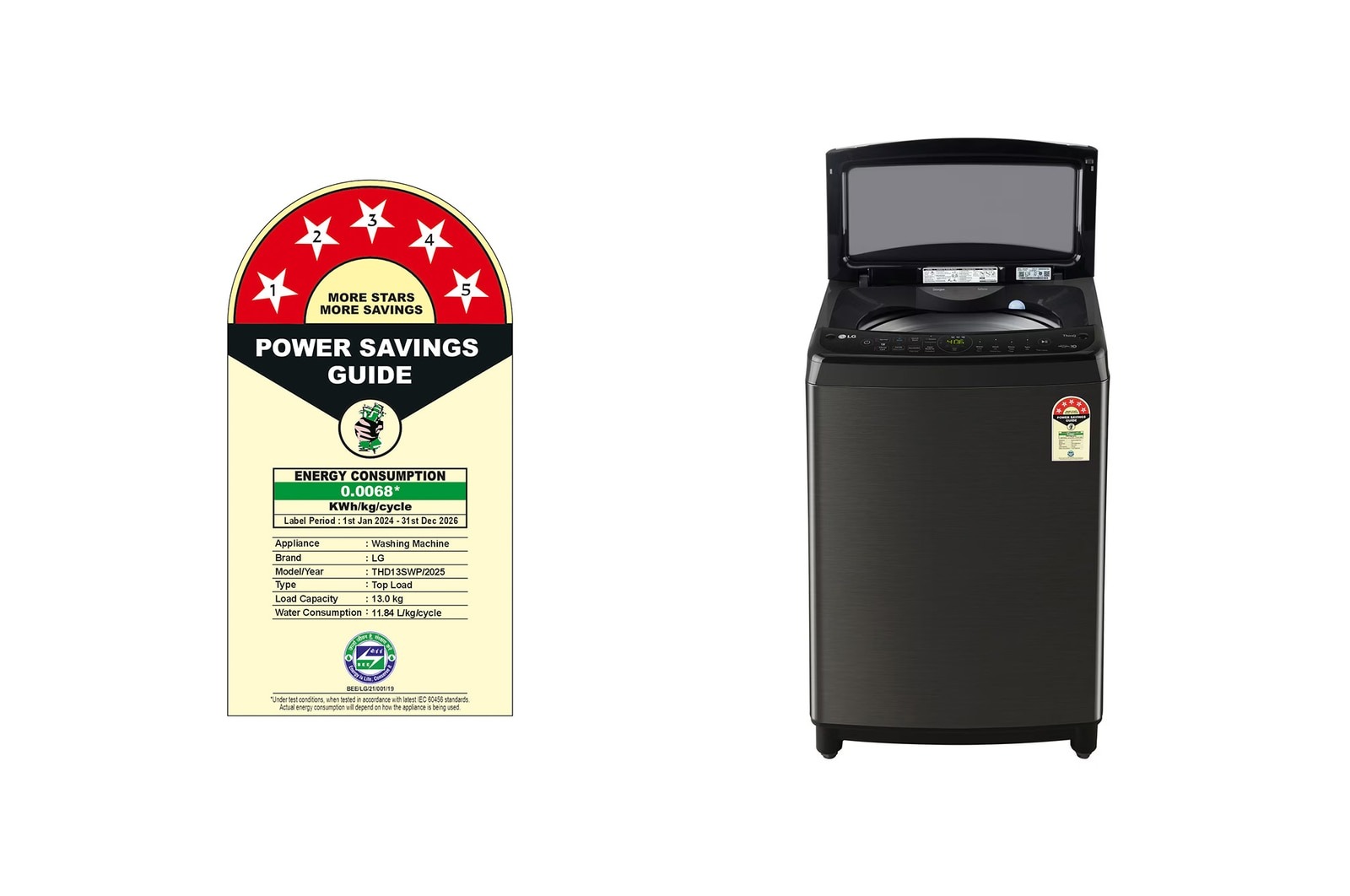LG 12 Kg Fully Automatic Top Load Washing Machine T12SJMB1Z