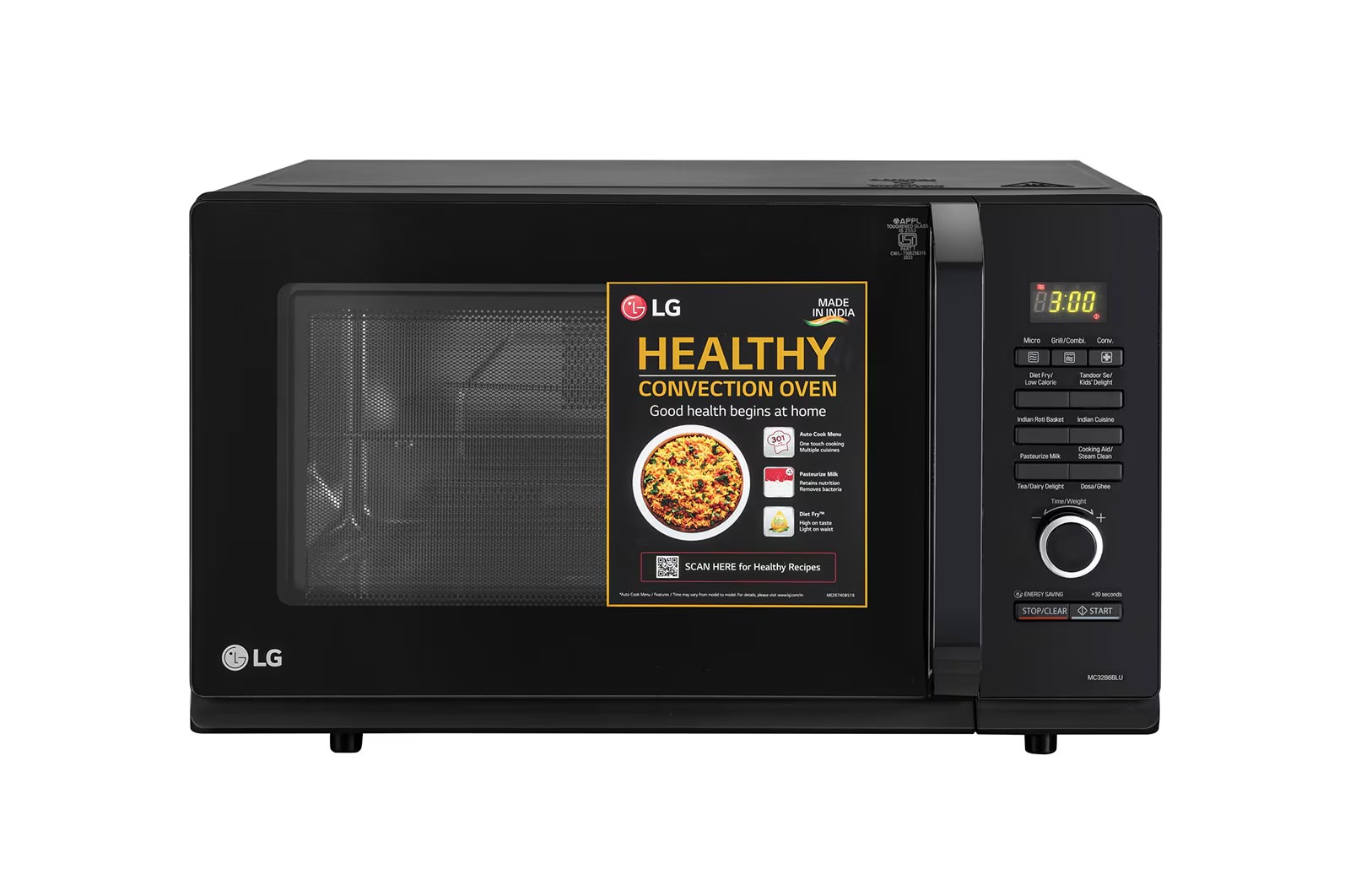 LG 32 Litres Microwave Oven MC3286BLU