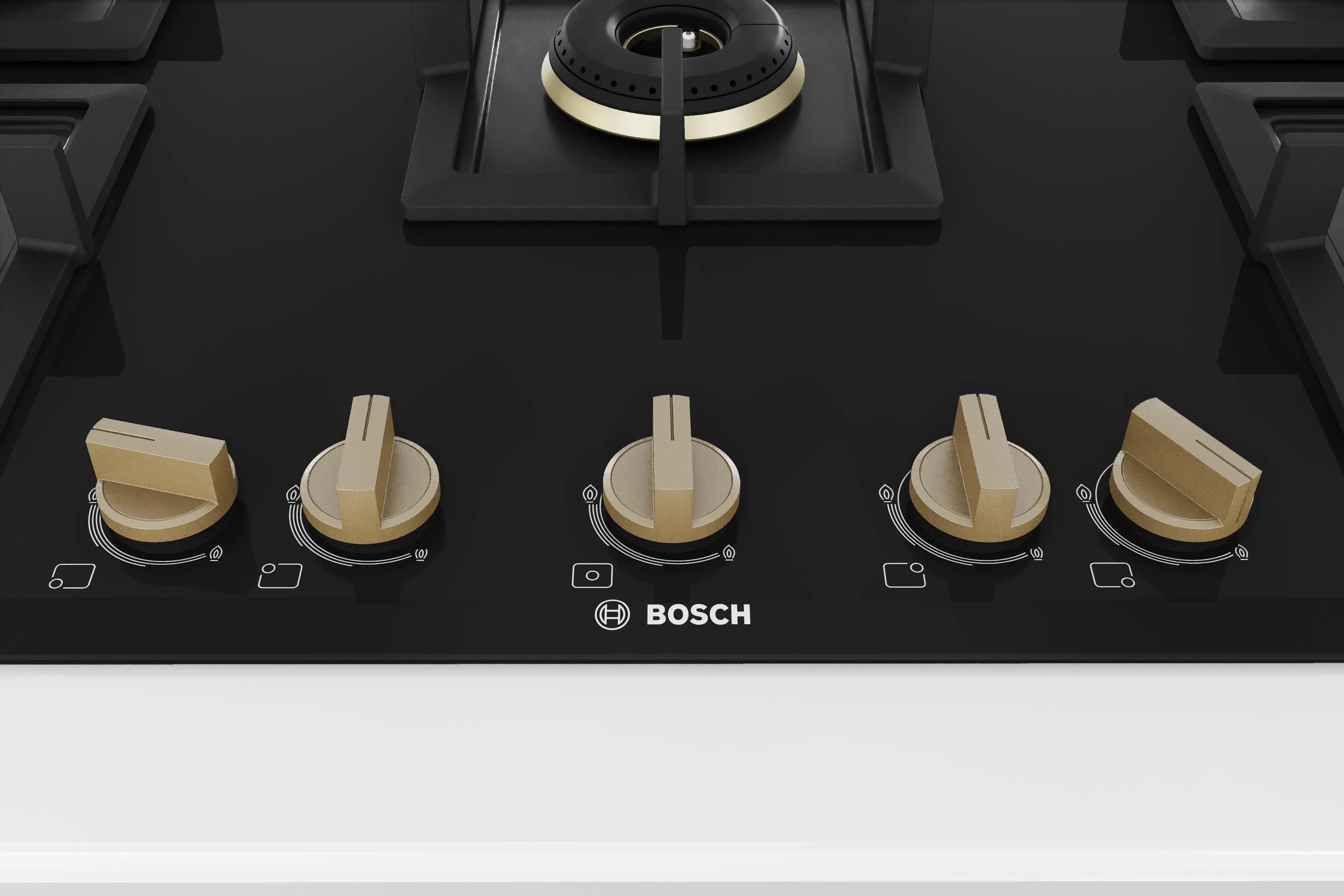 Bosch Built-in Gas Hob 5 Burner 90cm PNV9B6F20I - PNV9B6F20I