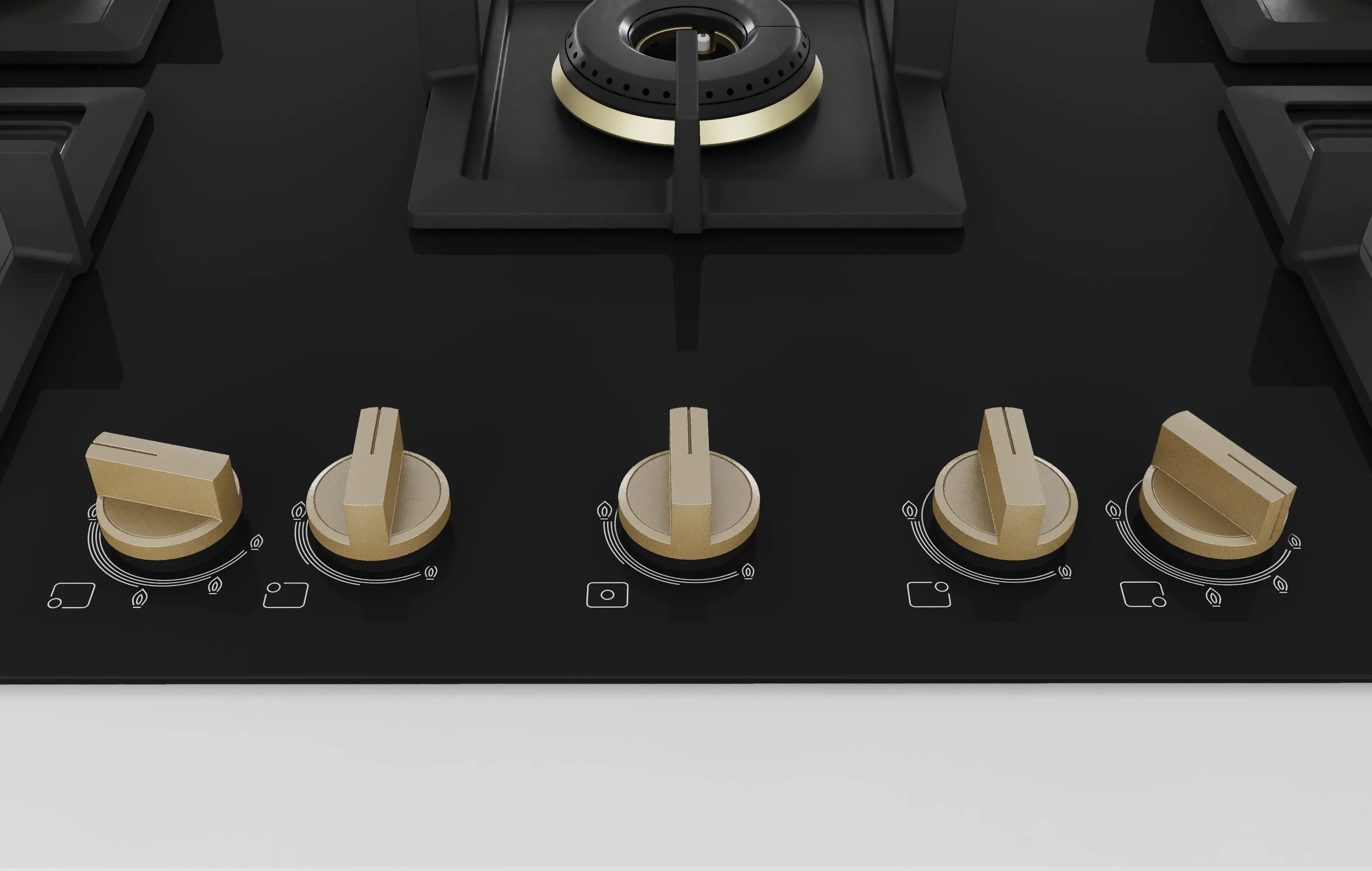 Bosch Built-in Gas Hob 5 Burner 90cm PNV9B6G20I - PNV9B6G20I