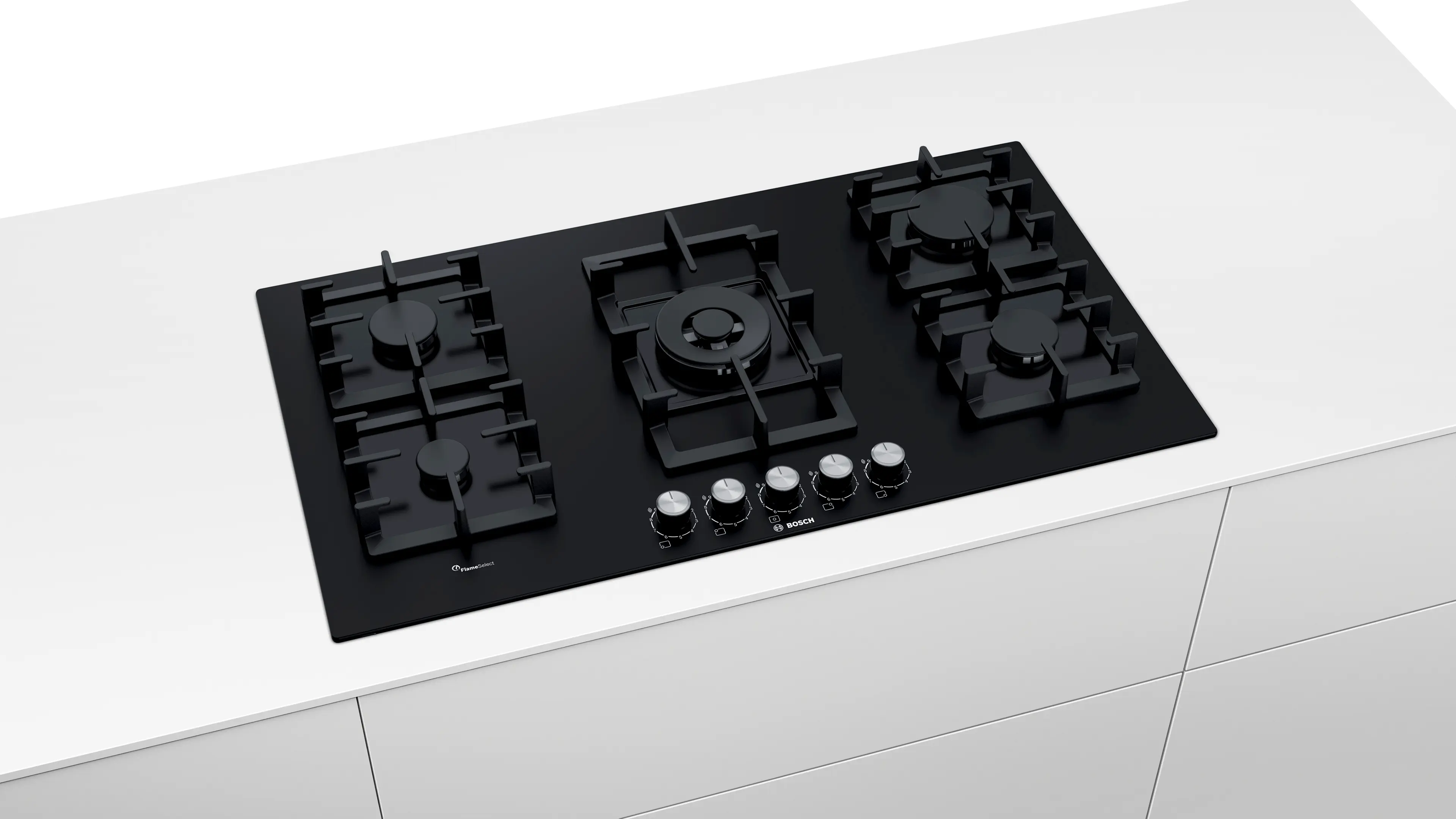 Bosch Built-in Gas Hobs 5 Burner 90cm PPQ9B6O90I - PPQ9B6O90I