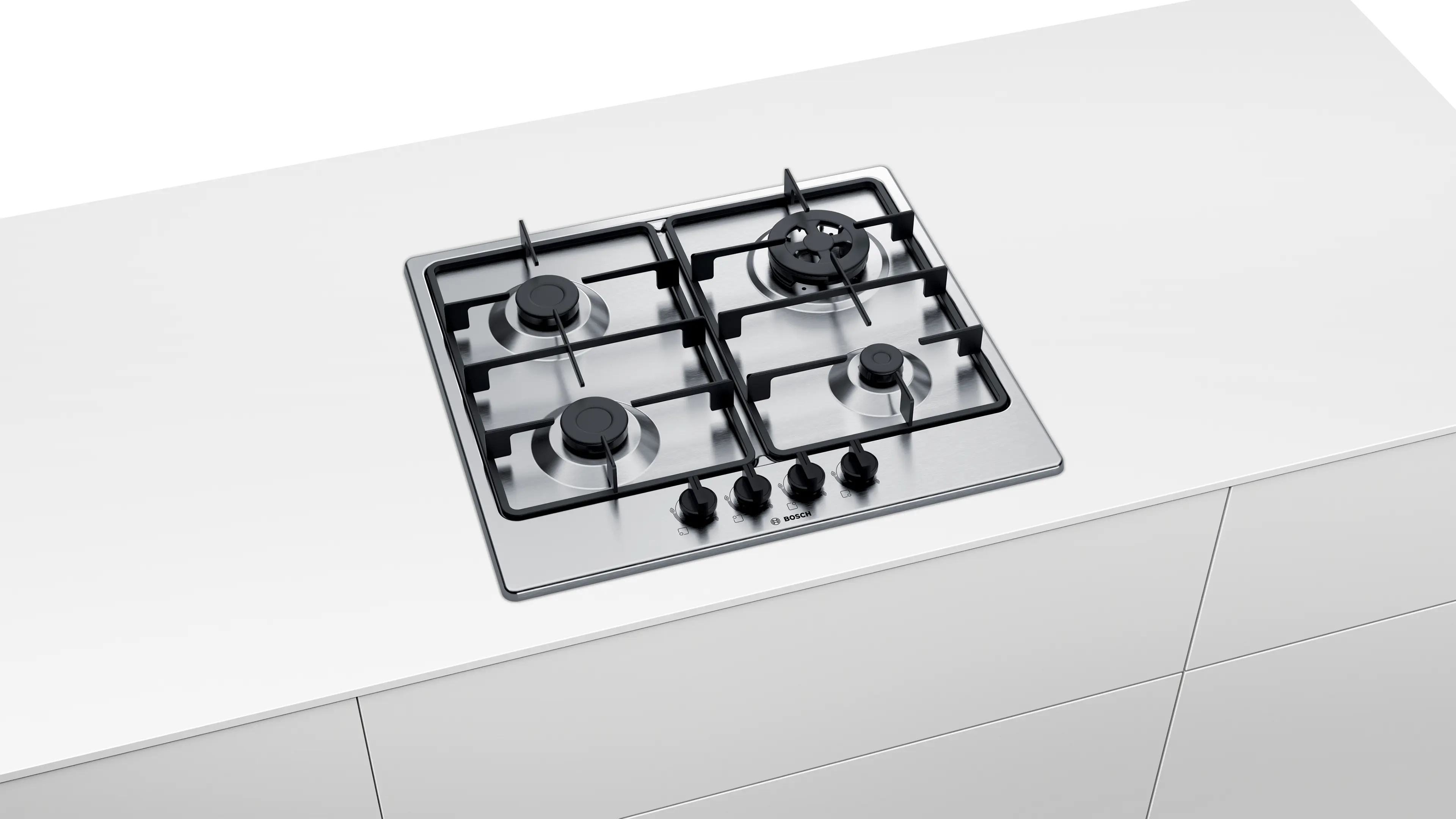 Bosch Built-in Gas Hob 4 Burner 60cm PGH6B5B60I - PGH6B5B60I