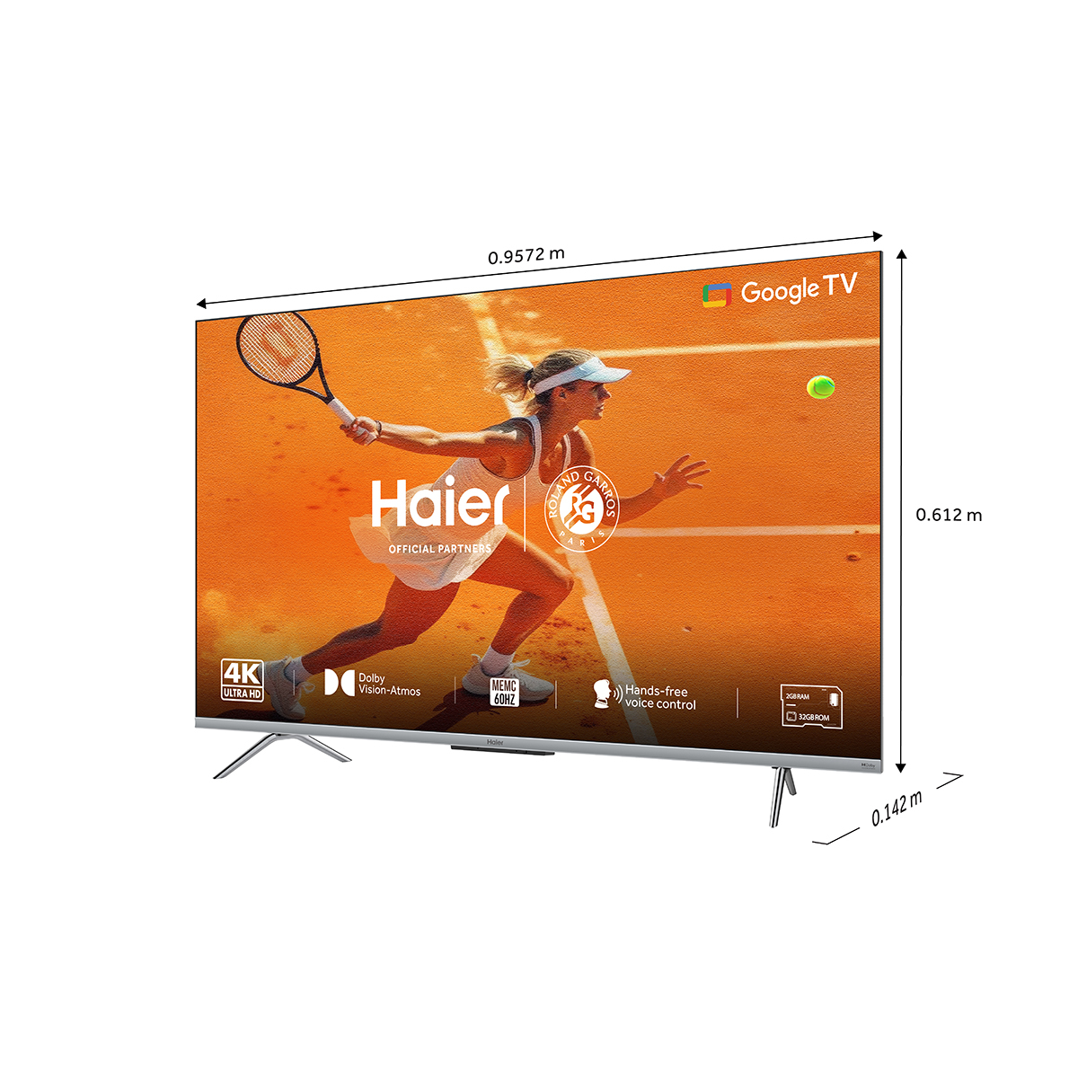 Haier 43 Inch 4K UHD LED TV LED 43P7GT