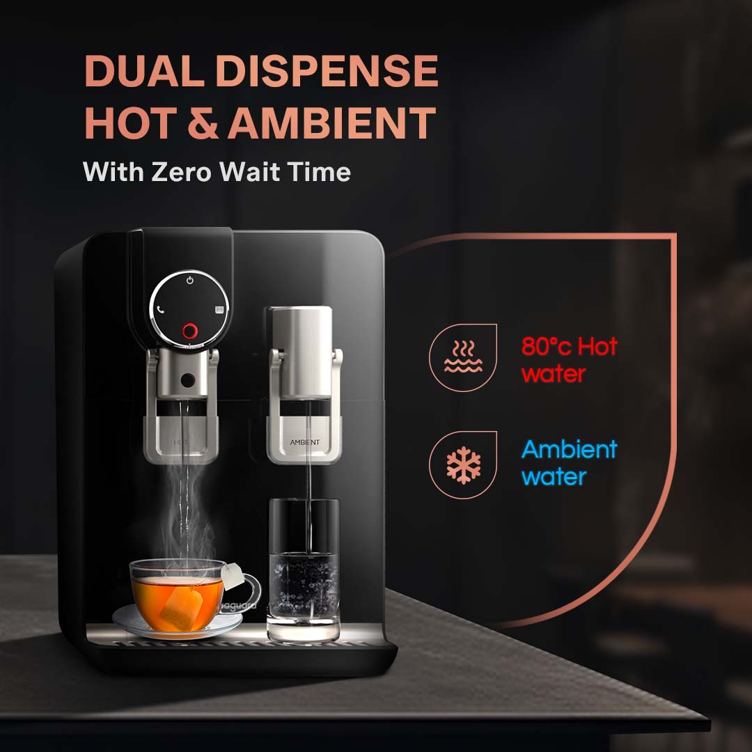 Eureka Forbes Wall Mount Water Purifier AQUAGUARD ASPIRE BLAZE RO+UV+SS 2X