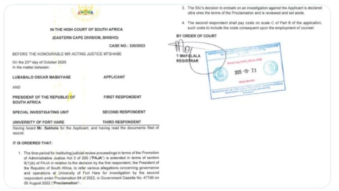 Photo:Eastern Cape Premier stops investigation into alleged fake qualification – South African Daily
