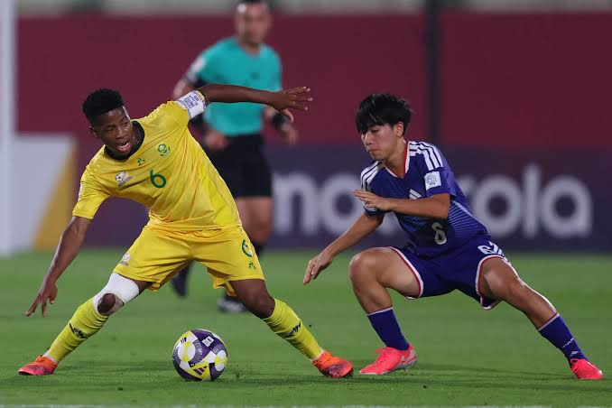 Photo:Japan ends Amajimbos’ U‑17 world cup dream with 3–0 Victory– South African Daily”