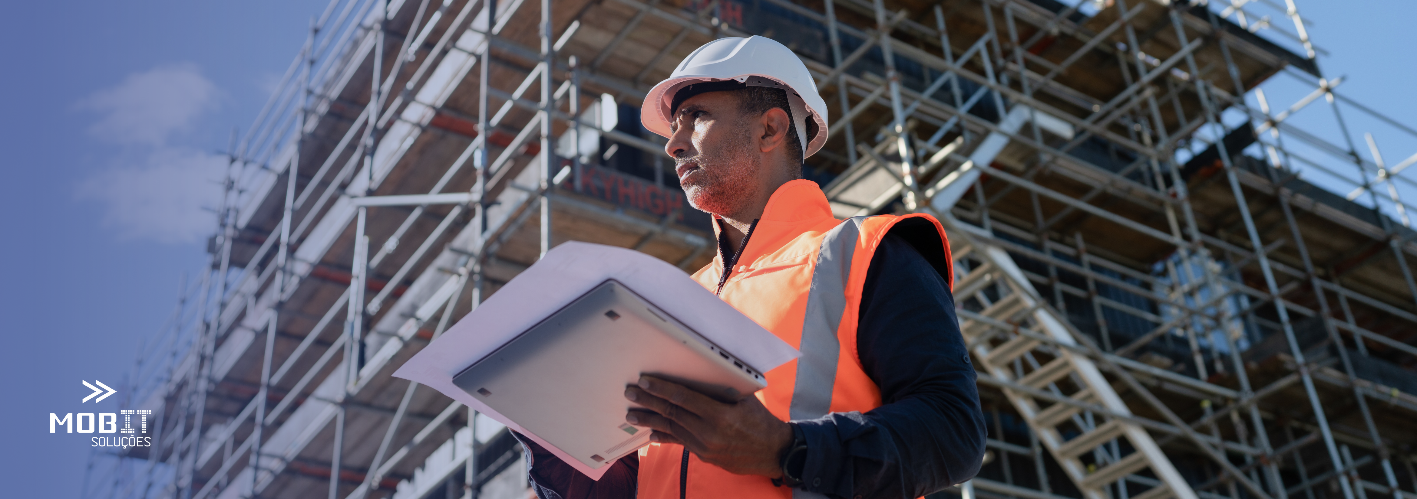 Telecom para construtoras e obras: como estruturar conectividade em canteiro de obras sem infraestrutura fixa