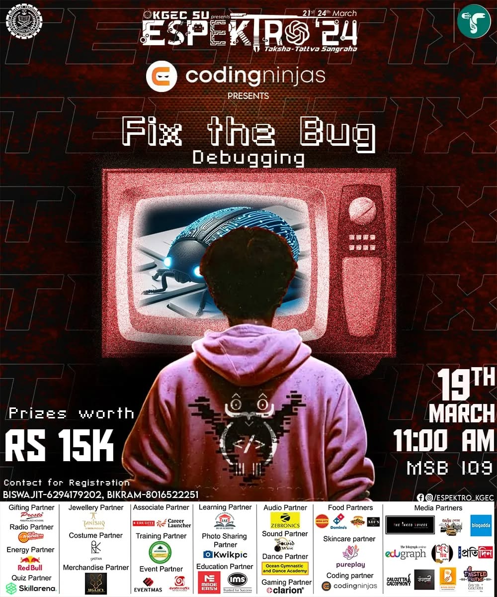 fix the bug
