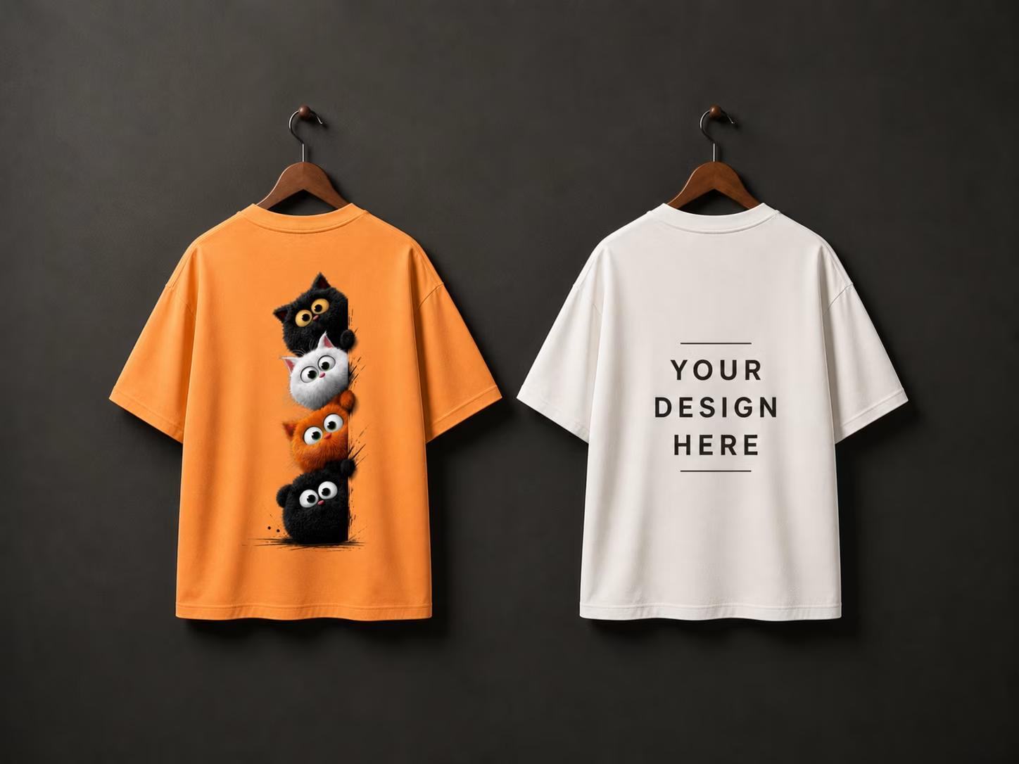 Personalized TShirts with custom photo and text printing