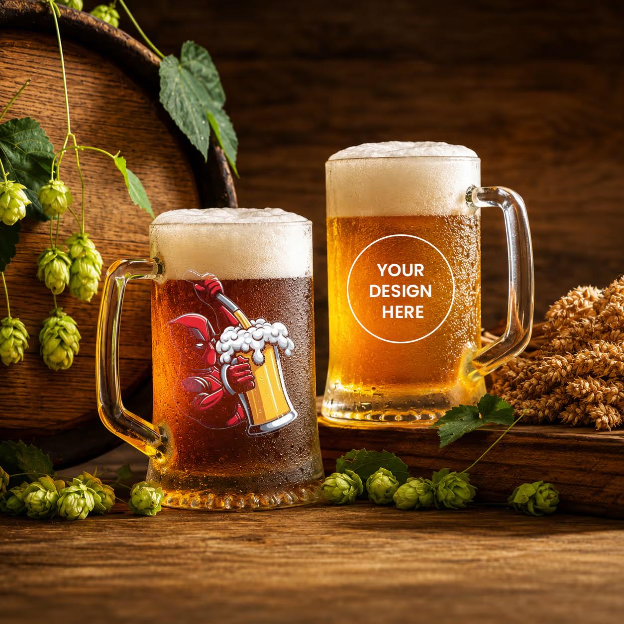 Personalised Beer Mugs