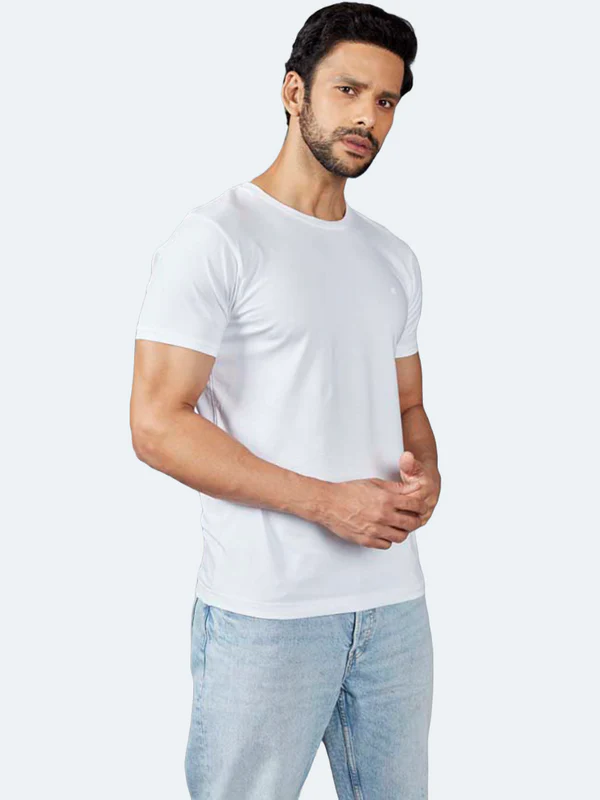 Round Neck Cotton Tshirts