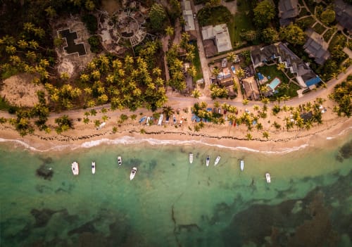 Tropical beach in Sri Lanka
