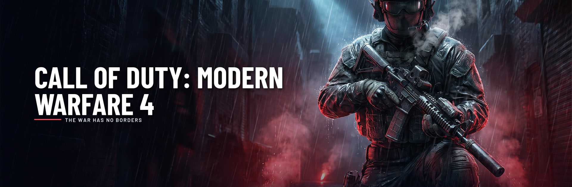 Call of Duty: Modern Warfare 4 key art