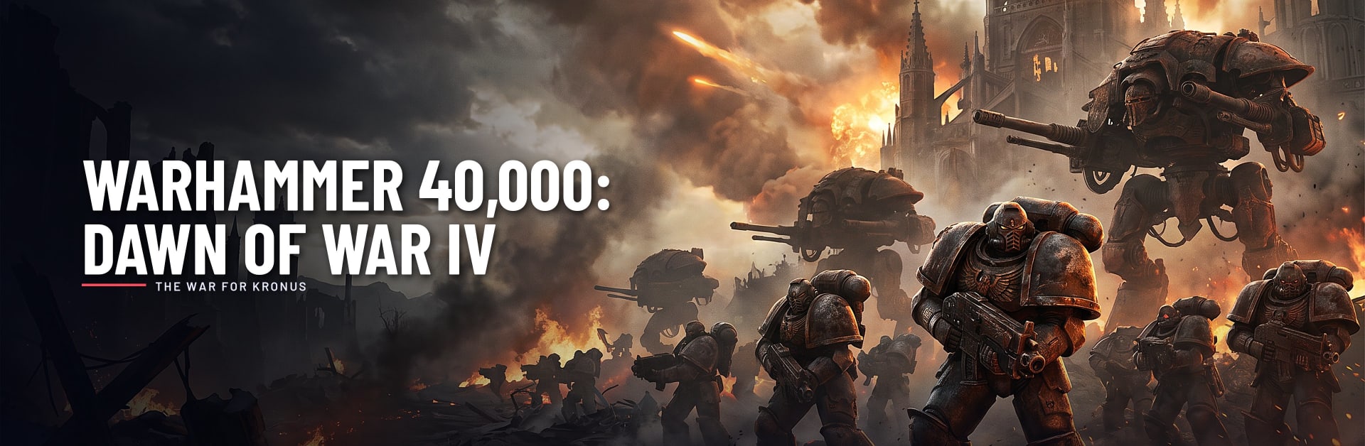 Warhammer 40,000: Dawn of War IV key art