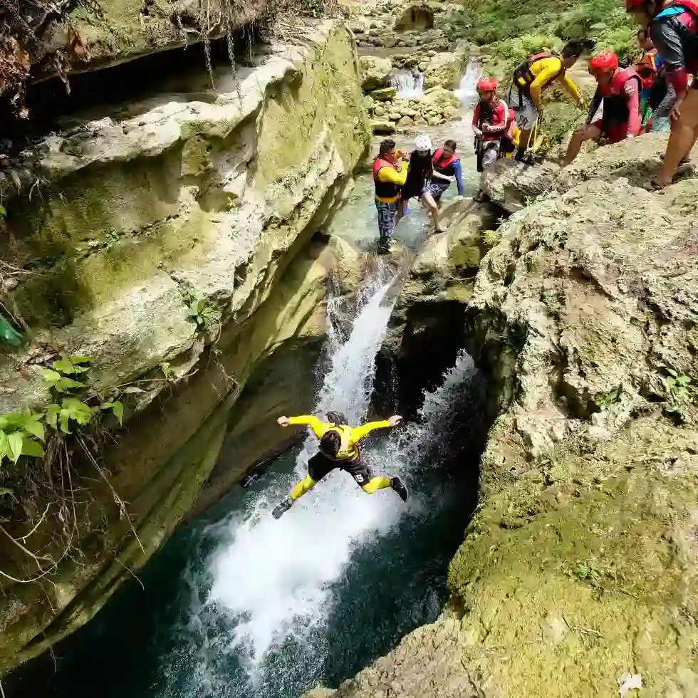 Kawasan Canyoneering Cebu Adventure