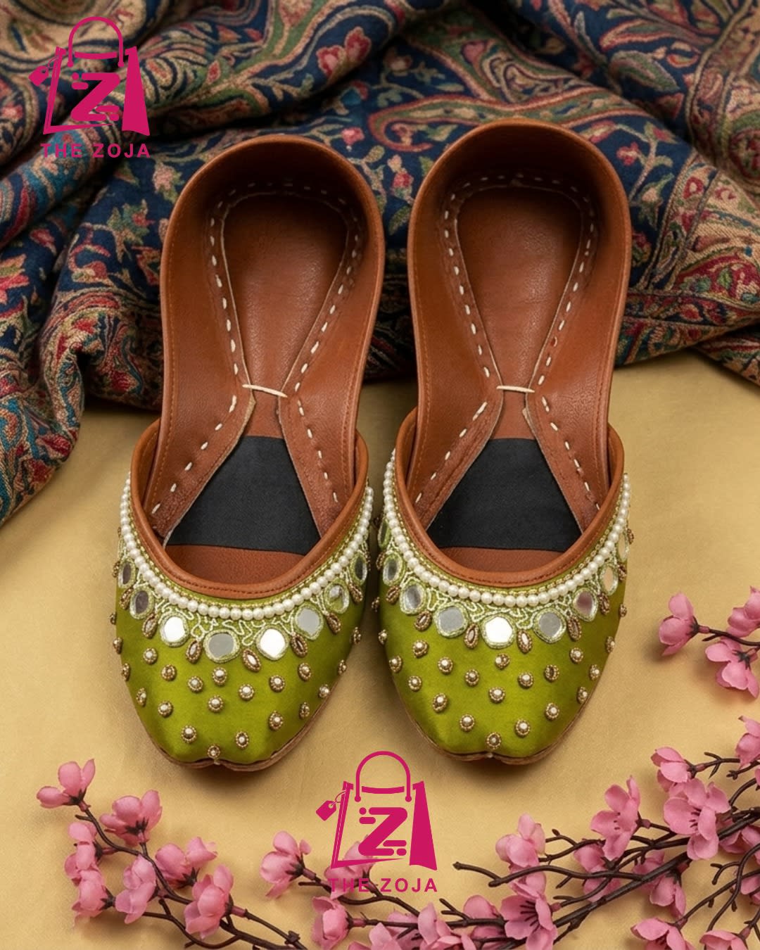 Noor-e-Zamrud Olive Khussa