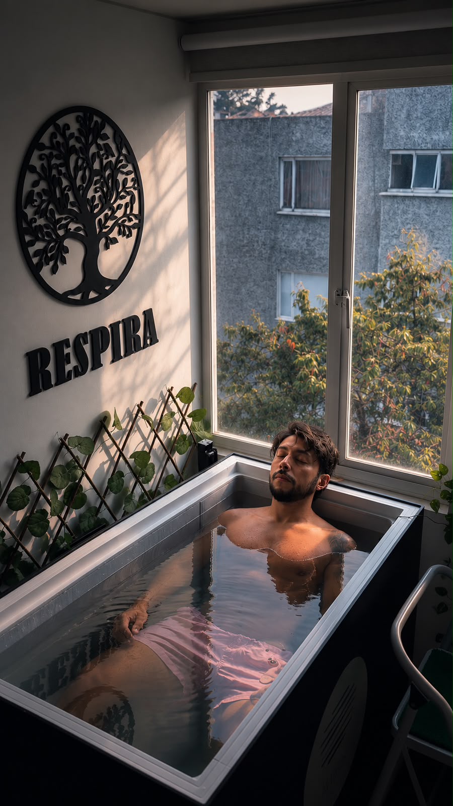 ❄️ Respiración consciente, Meditación e Inmersión en hielo