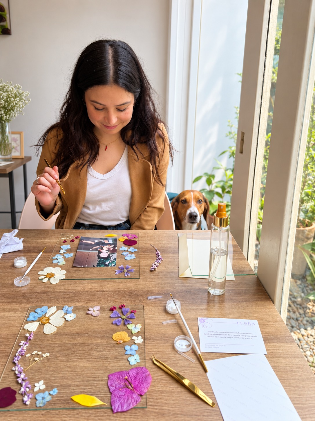 🌸 Preservando en el tiempo | Crea un recuerdo con flores prensadas