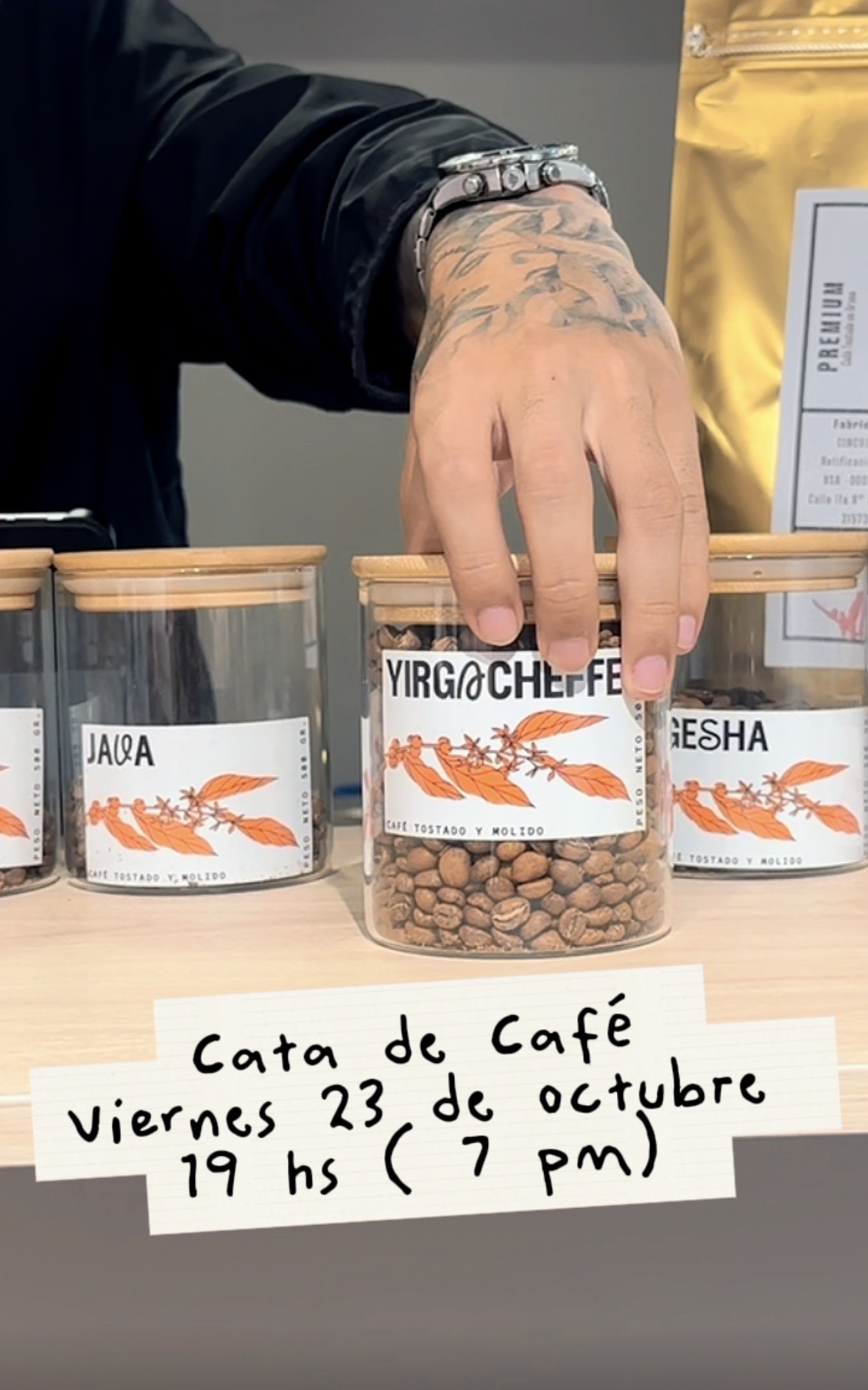 Cata de café