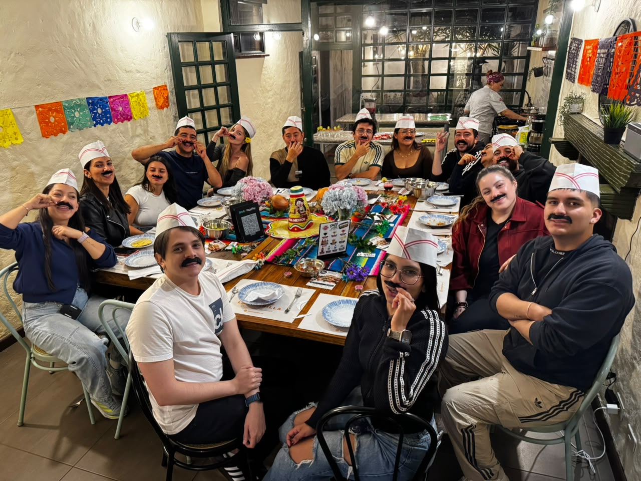 🌮 Taller de Comida Mexicana Grupos