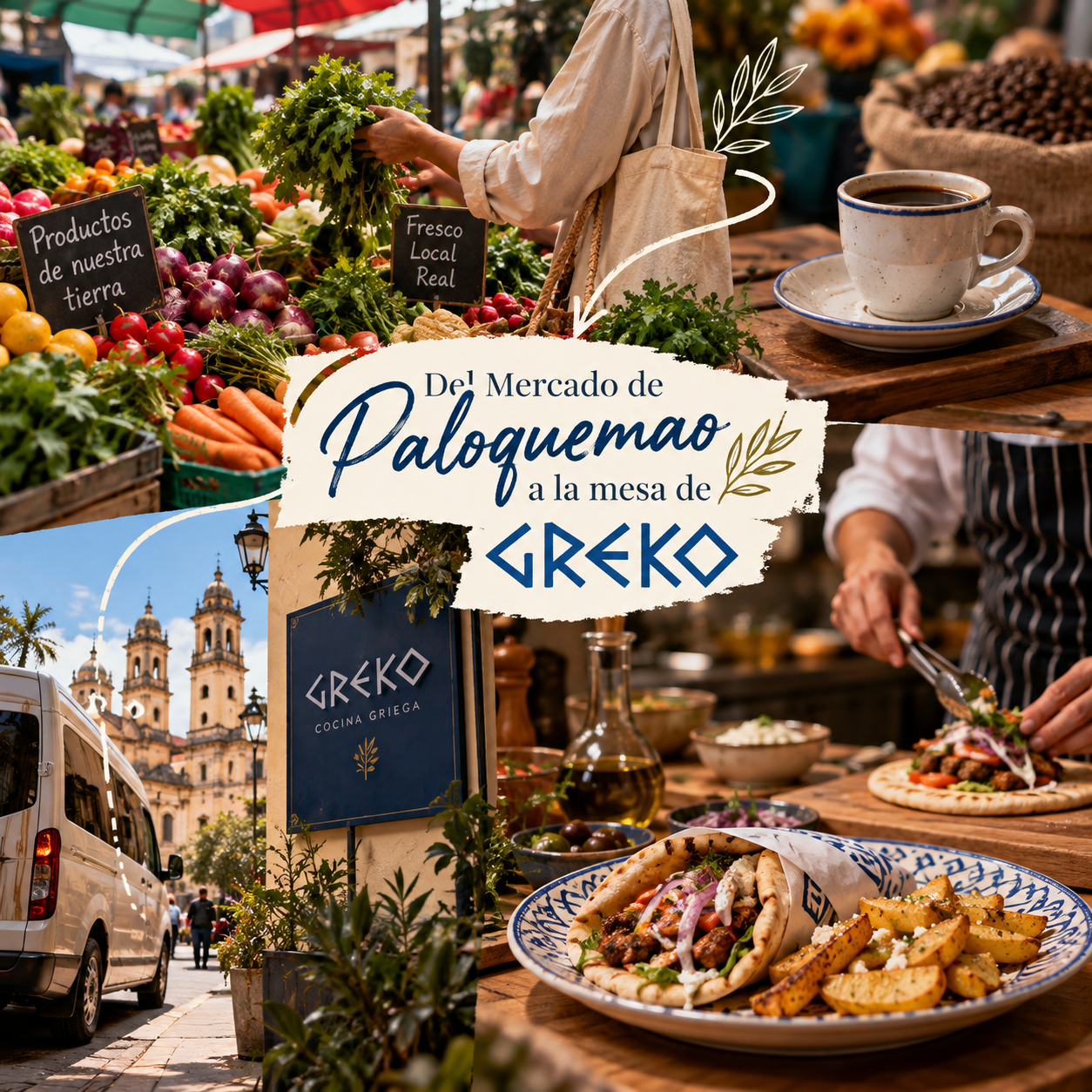 🥙 Del Mercado de Paloquemao a la Mesa de Greko