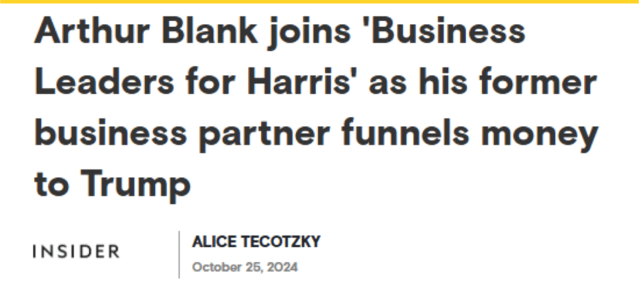 Blank Insider headline
