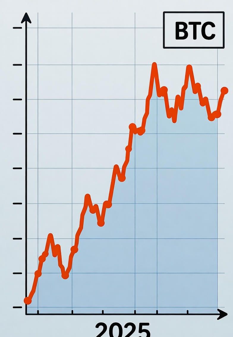 Bitcoin ETF įplaukos pasiekia $5.95 mlrd. rekordą