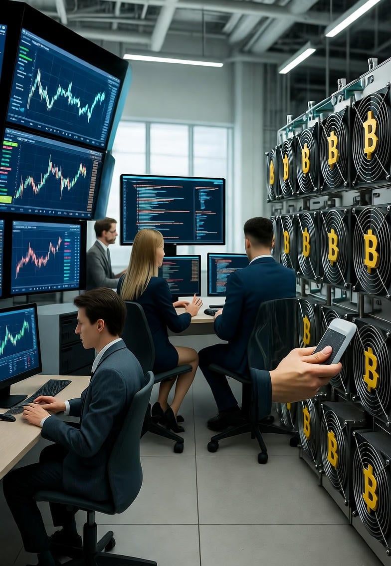 Bitcoin krito 3% po aukštumų – kasybos akcijos vis tiek šoka