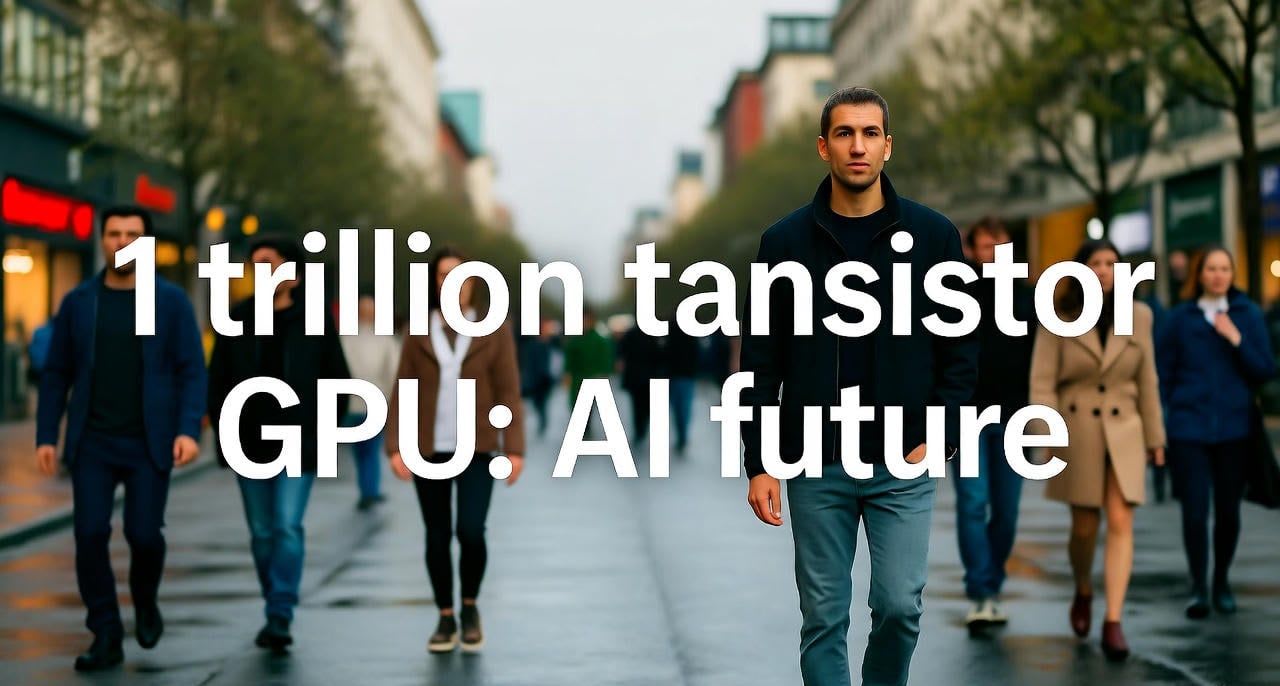Linksmų tranzistorių link: 1 trln. GPU AI ateičiai