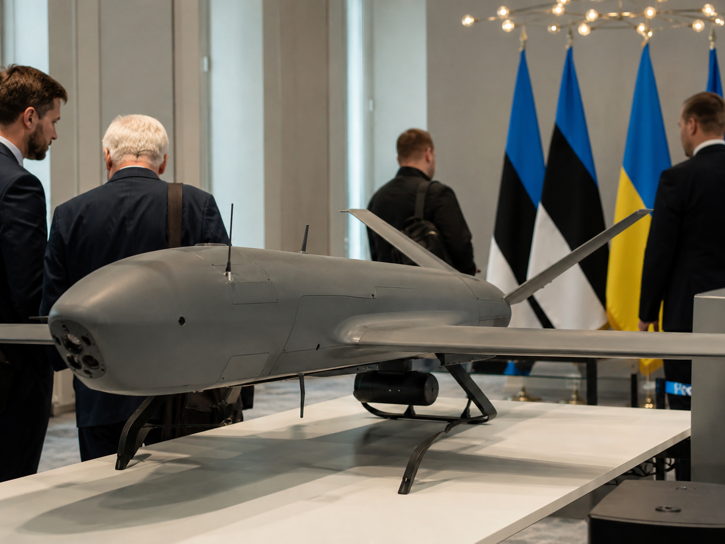 V. Zelenskis Taline: strateginis dronų gynybos bendradarbiavimas ir kelias į Europos Sąjungą