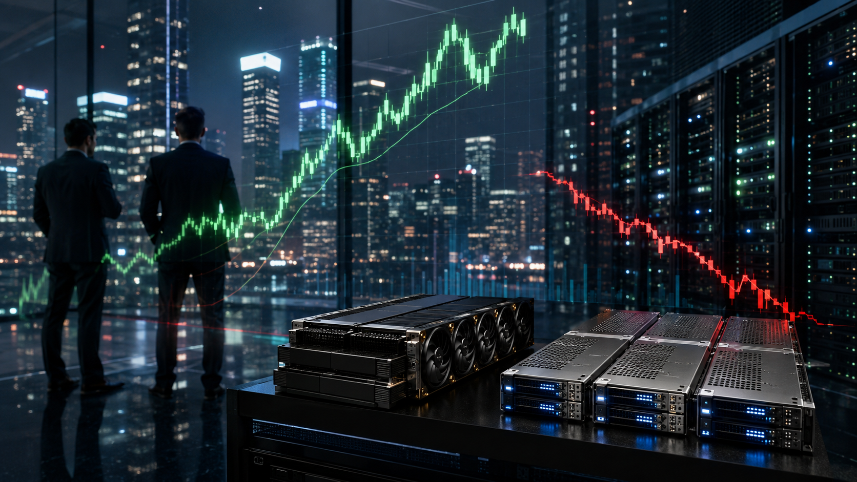 AMD pirmą kartą aplenkė „Intel“ duomenų centrų rinkoje, kol šios gamybos planai stringa