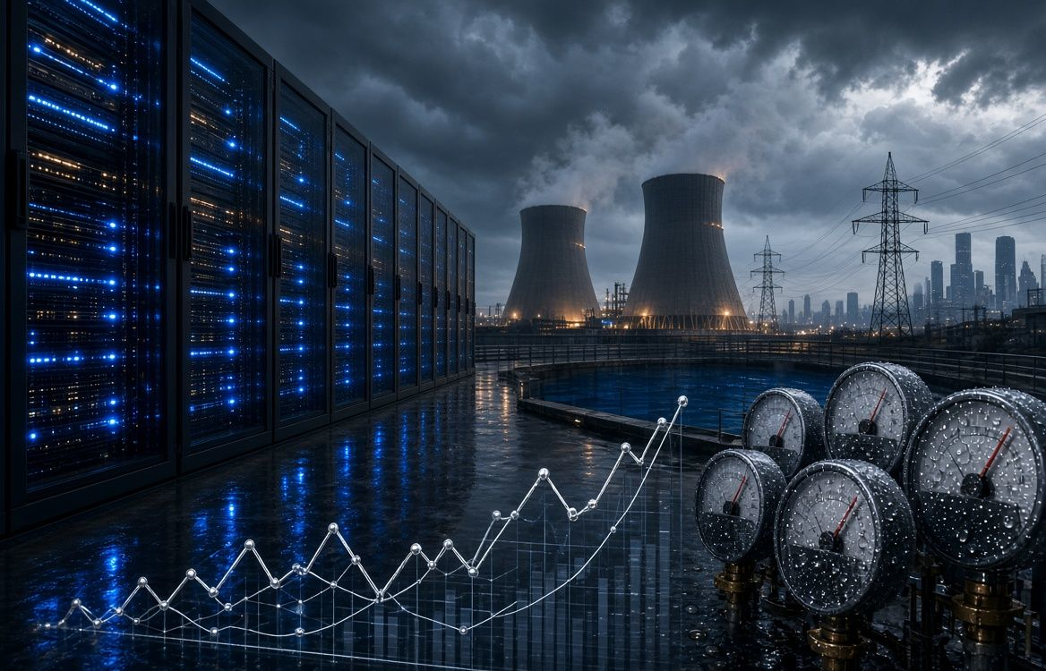 Dirbtinis intelektas gali sunaudoti tris procentus pasaulio elektros energijos, bet vandens krizė yra dar gilesnė