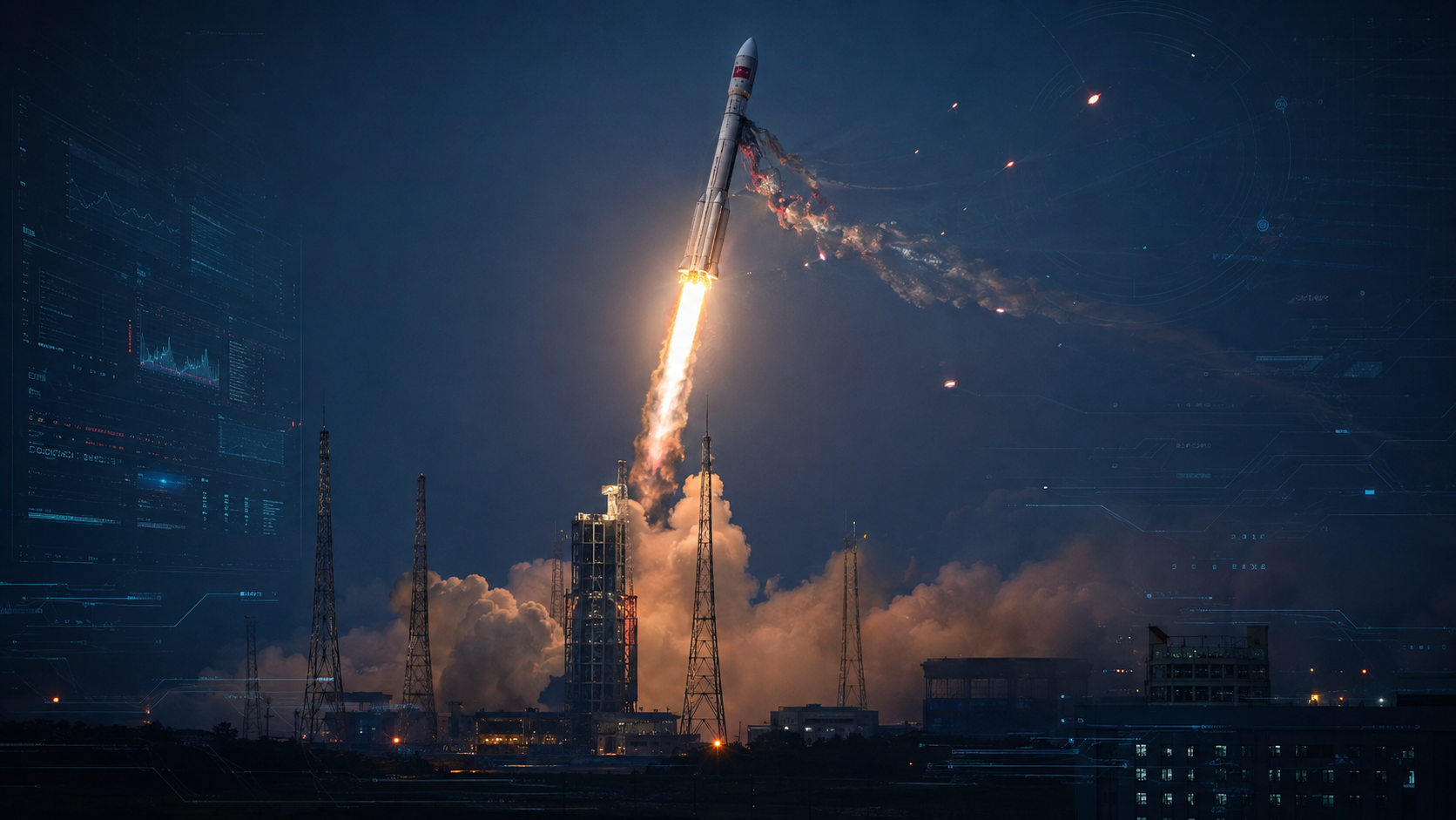 Long March 7A raketos sprogimas gali atidėti Chang'e‑7 mėnulio misiją