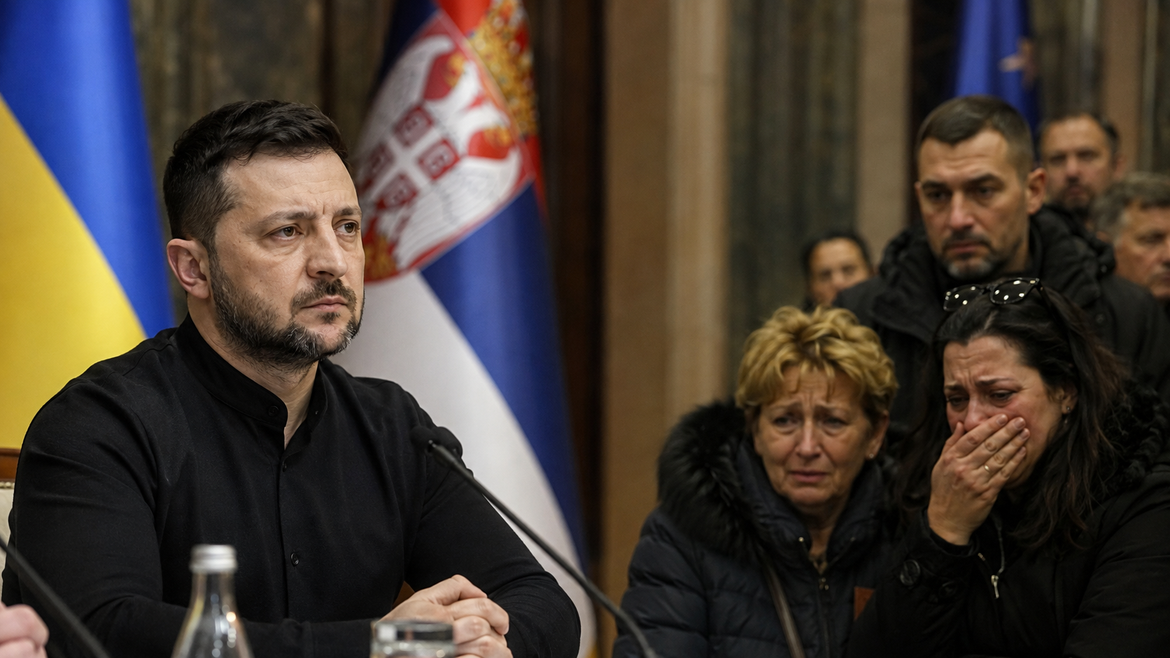 Ukrainos prezidento vizitas Serbijoje sukėlė aštrią reakciją Kosove