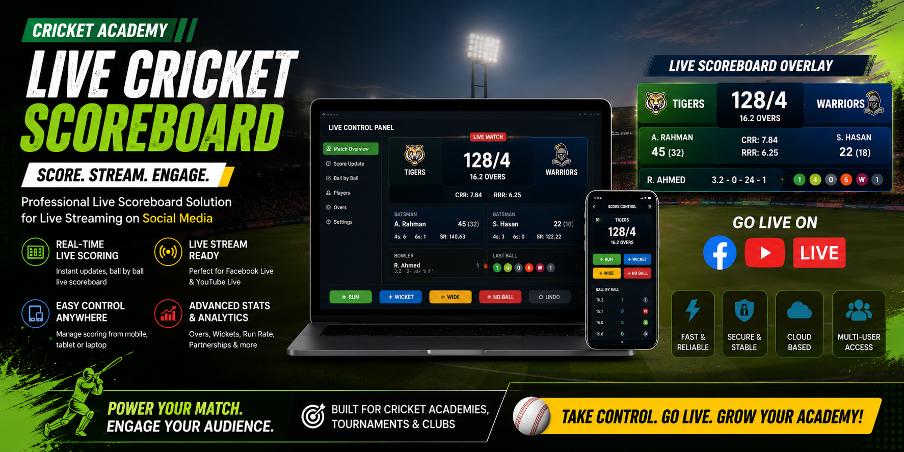 Crickflow: Redefining Cricket Scoring and Tournament Operations