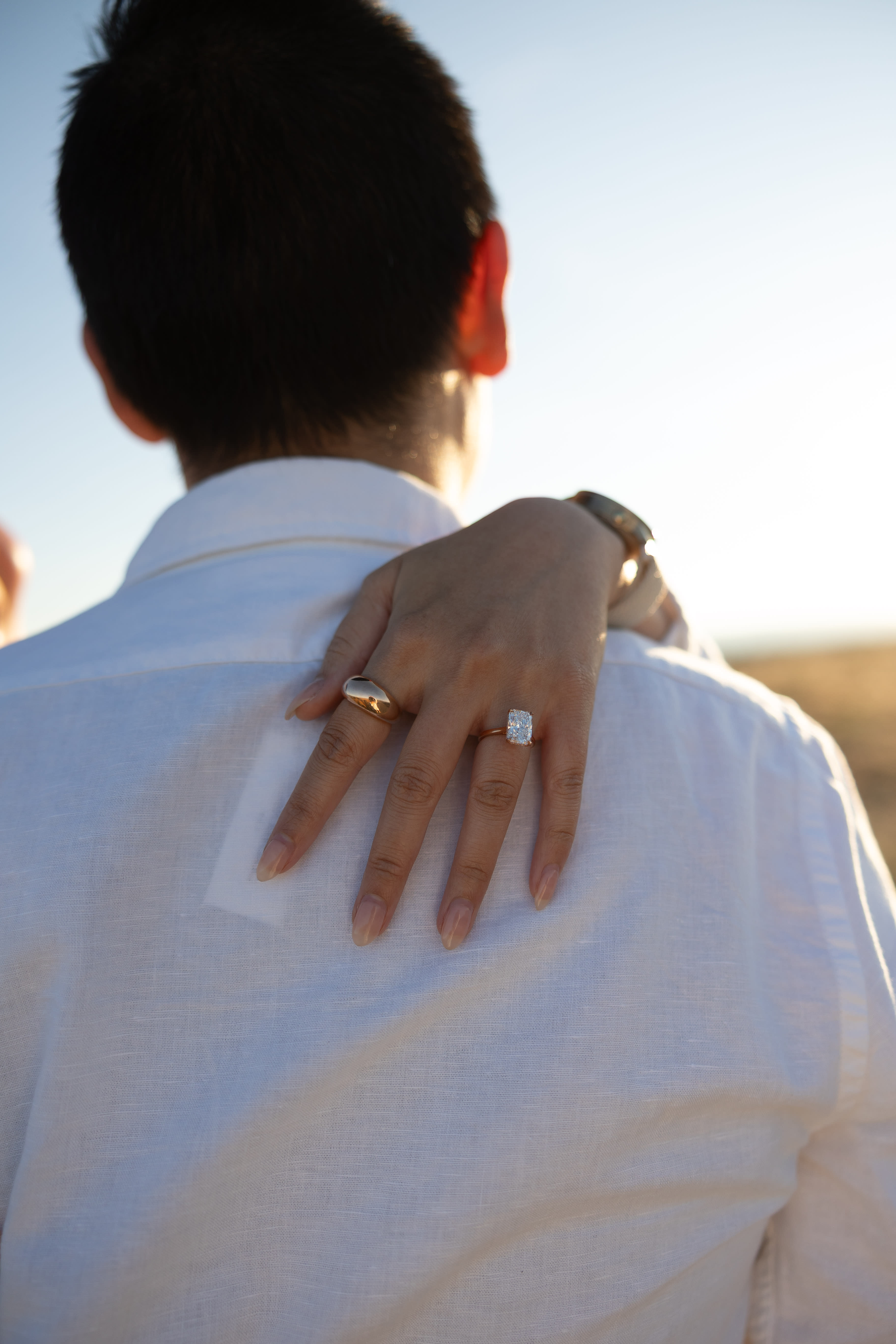 Bay Area couples engagement photos — natural light photographer Jenny