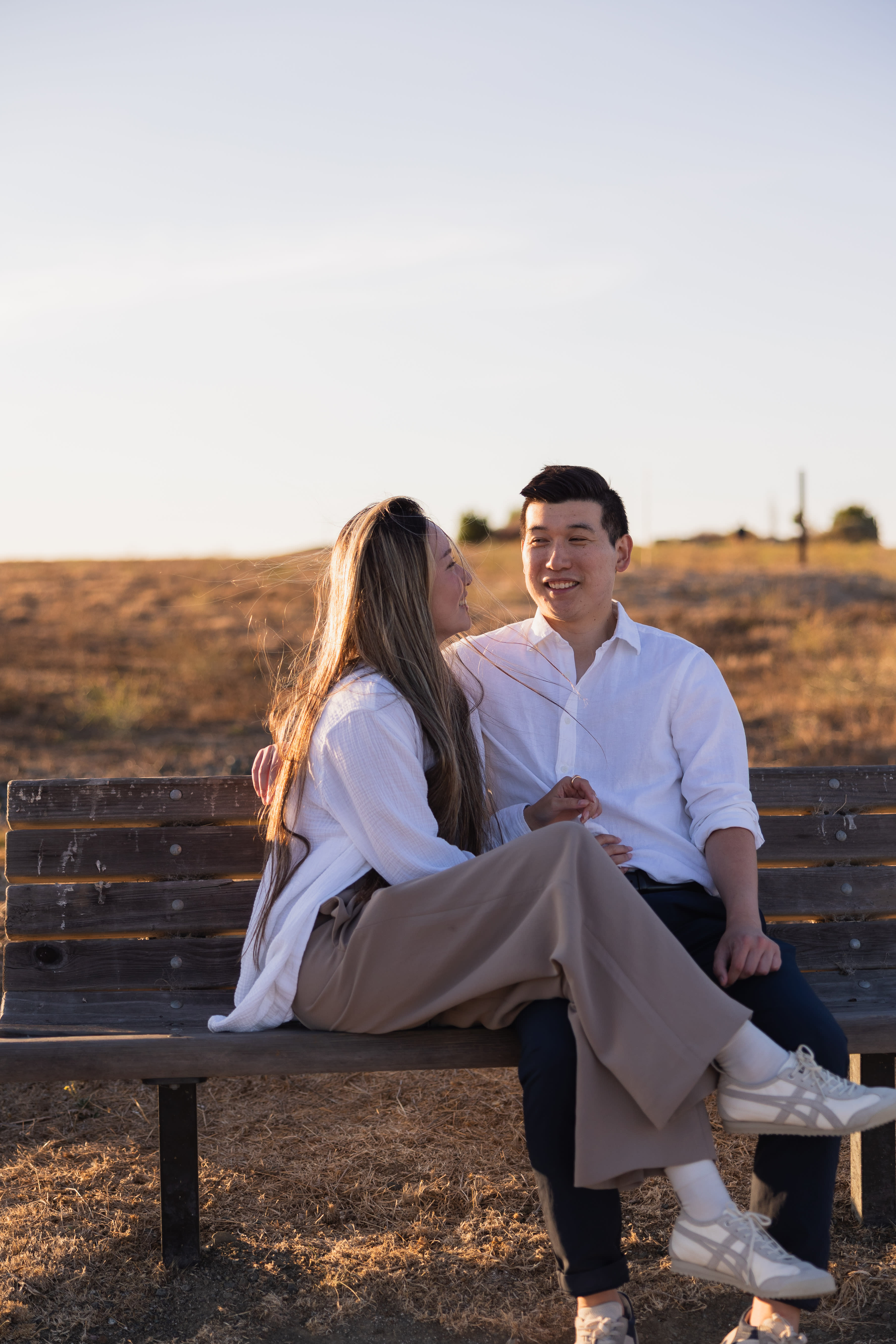 Bay Area couples engagement photos — natural light photographer Jenny