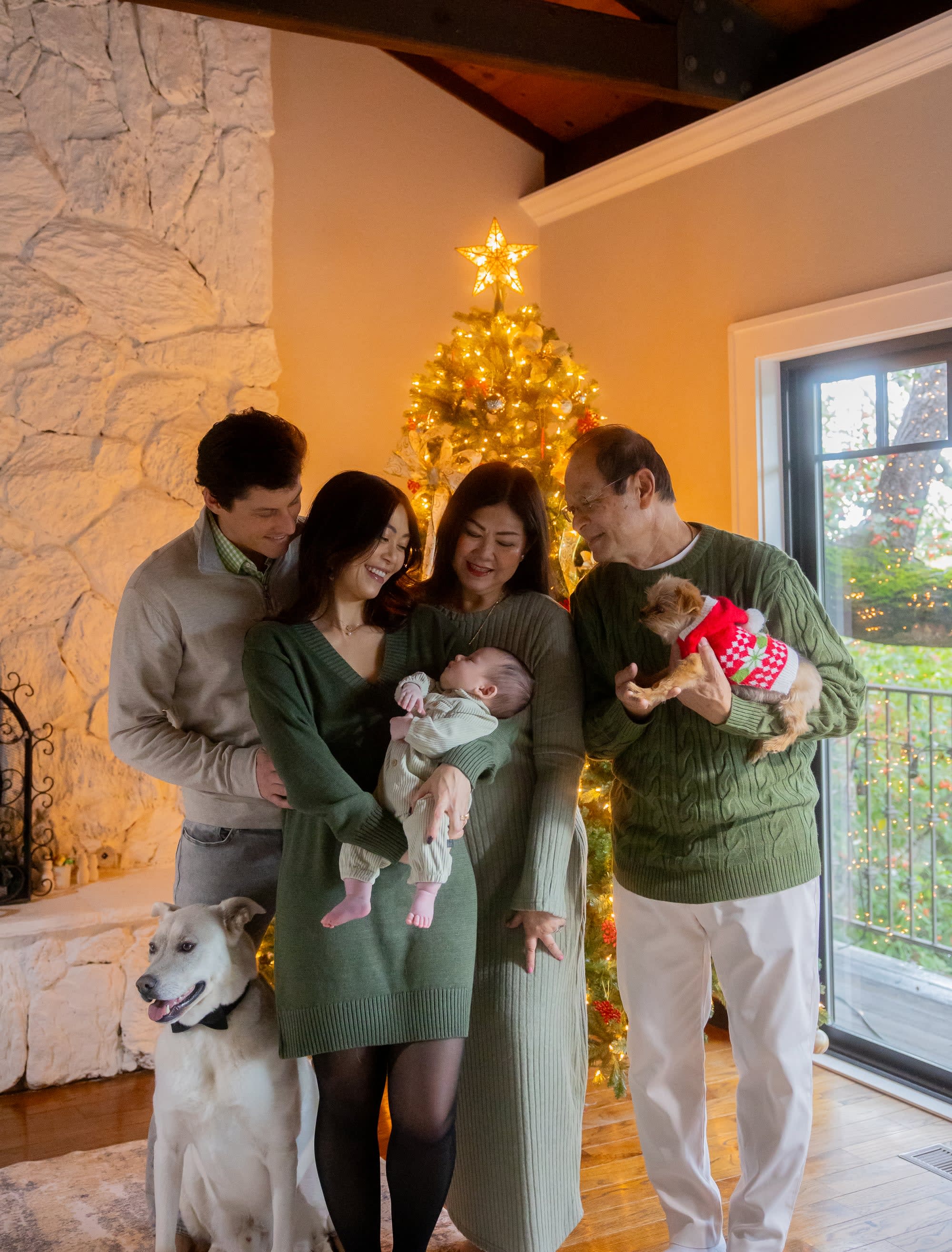 Family Christmas Photoshoot