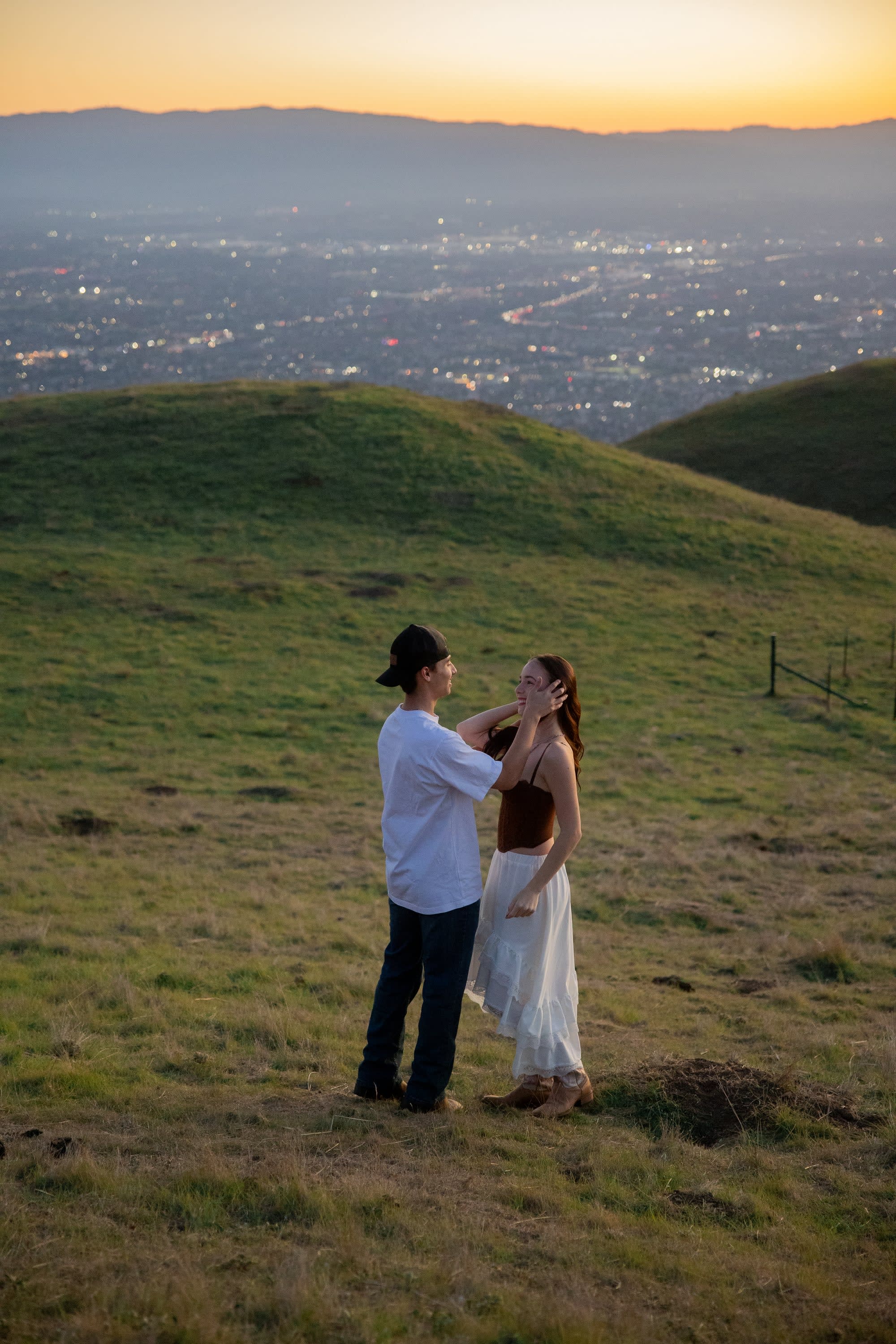 Couple in a Field at Sierra Vista Open Space Preserve