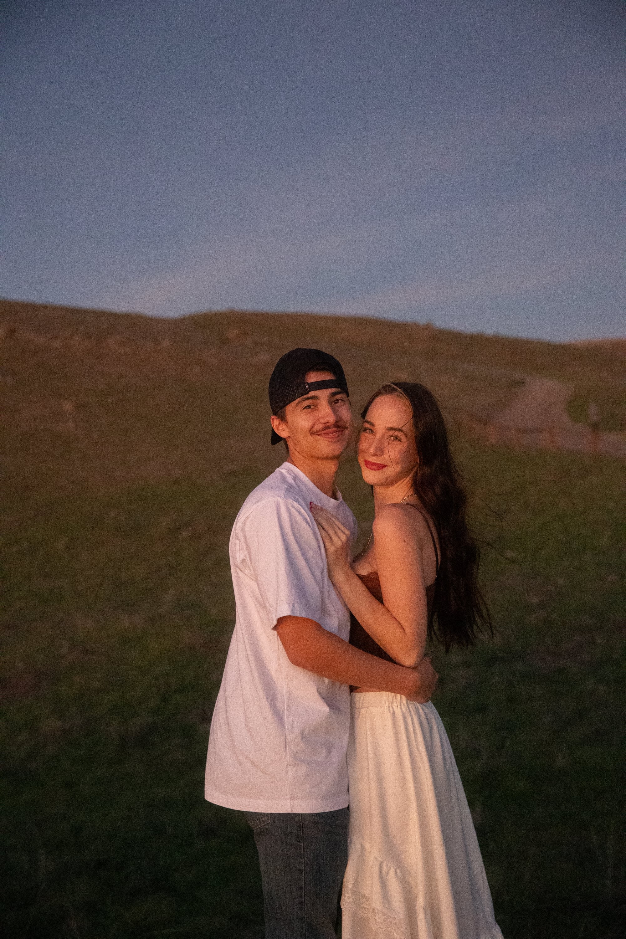 Couple in a Field at Sierra Vista Open Space Preserve