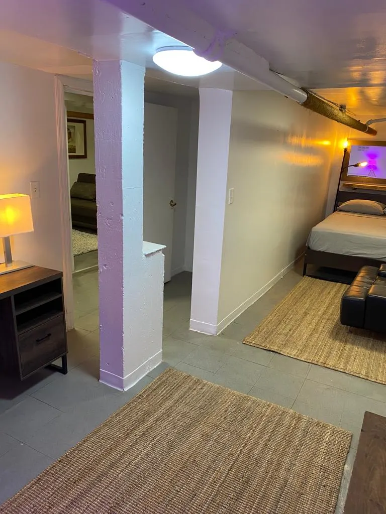 Cozy room with modern decor