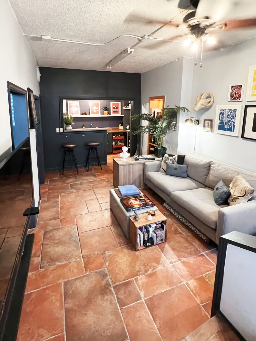 Cozy apartment with contemporary decor