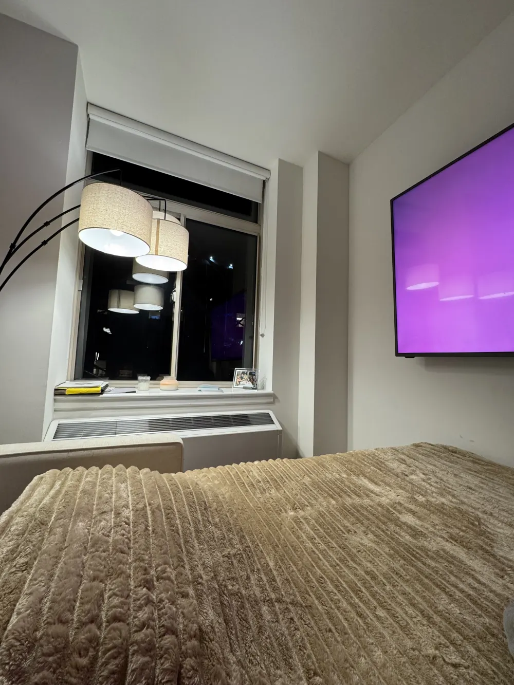 Cozy room with modern decor.