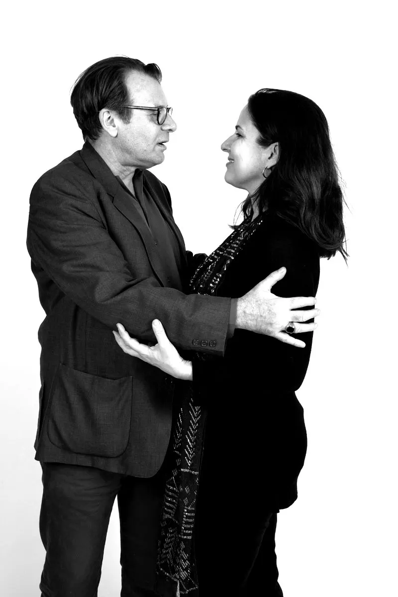 Lush garden with autumn leaves.