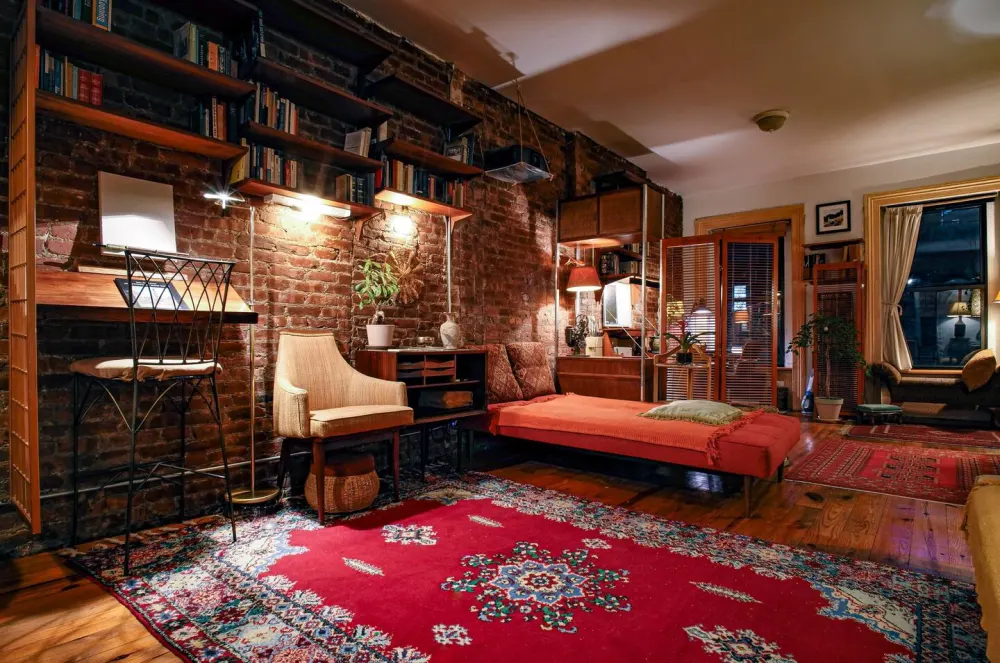 Cozy, stylish living room interior