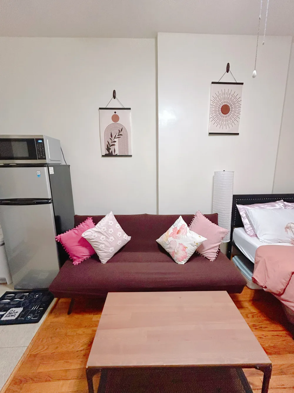 Cozy room with modern decor.