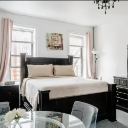 Extra large furnished room