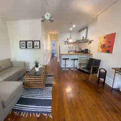 Bright One bedroom Apt in Historic renovated brownstone
