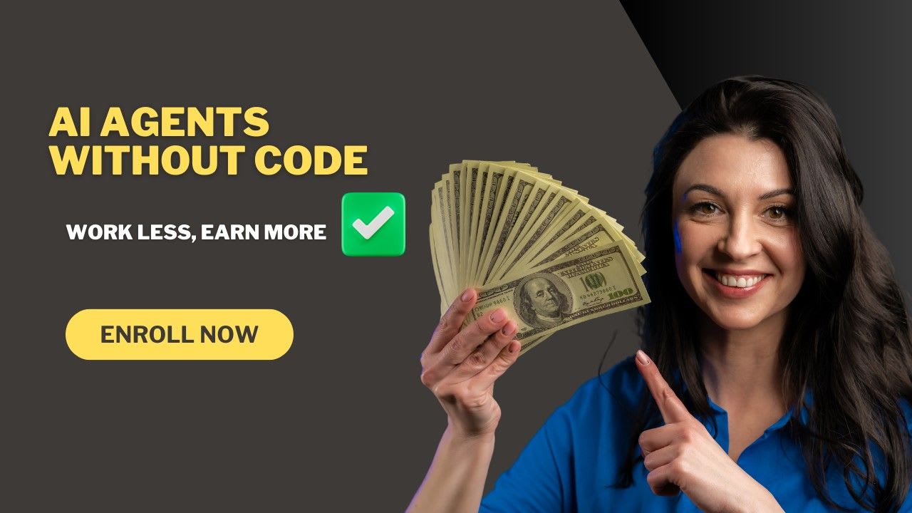 "AI Agents Without Code: Work Less, Earn More"