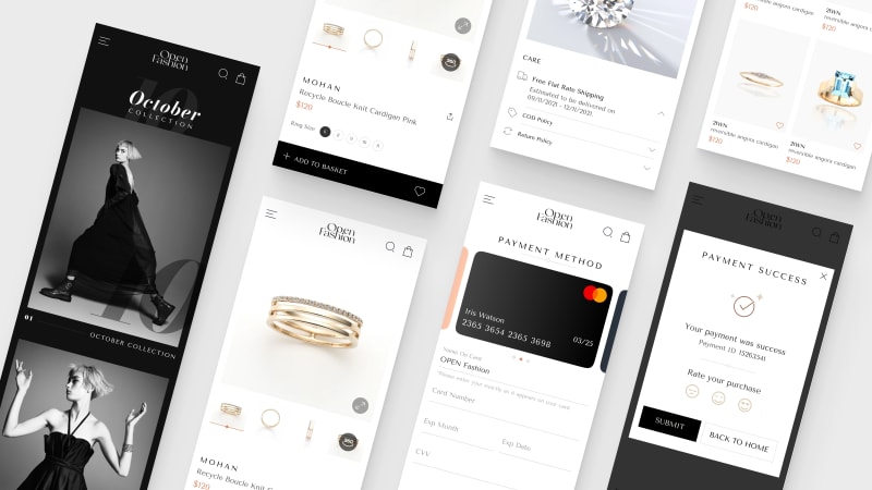 Open Fashion – Clothing E-commerce App